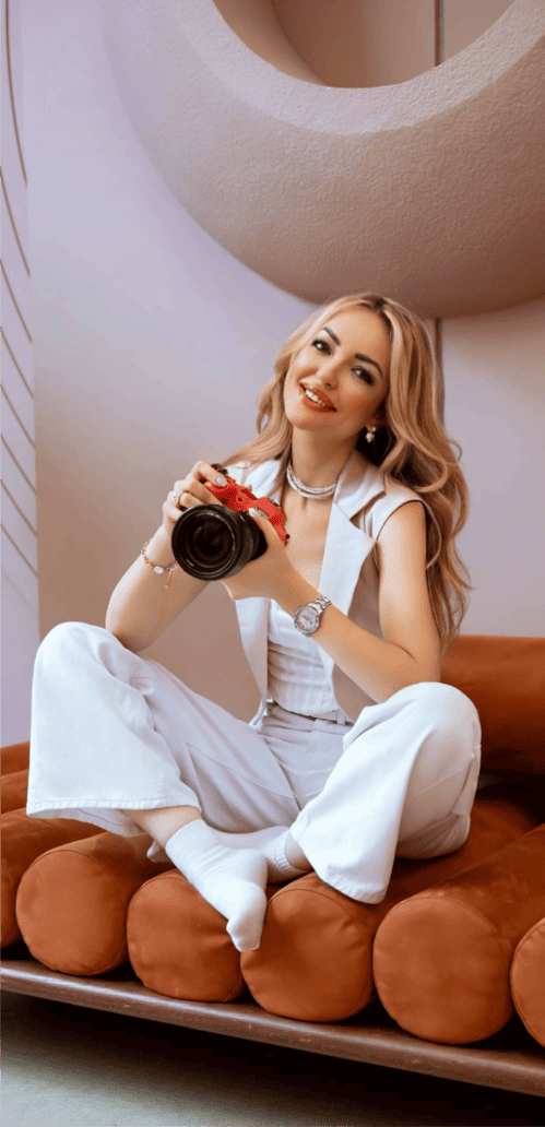 Фотограф с фотоаппаратом